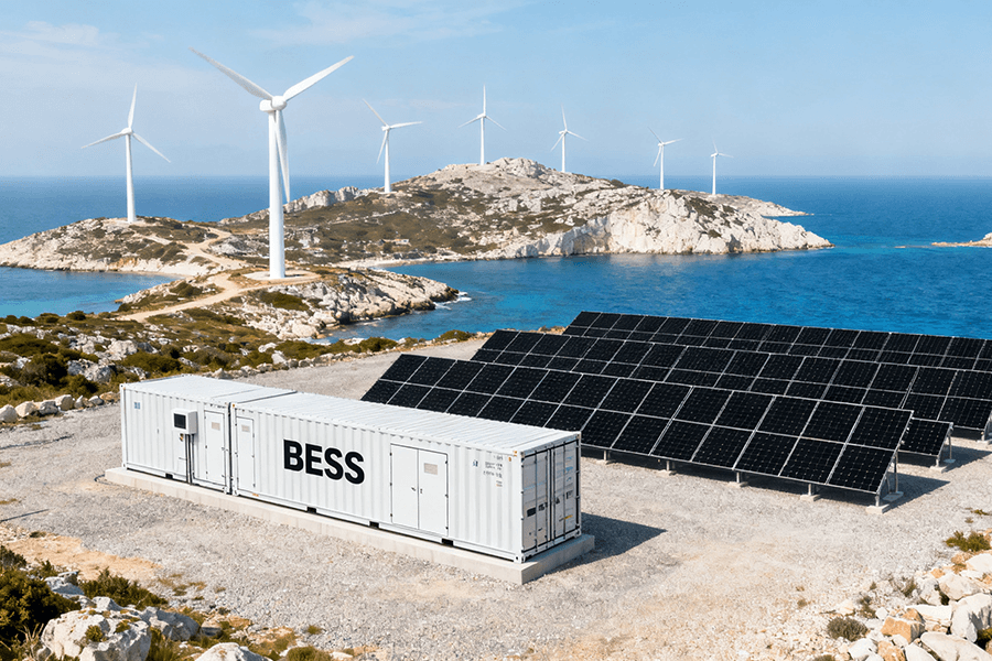 BESS Container – enabled Island Microgrids (1) BESS Container - enabled Island Microgrids