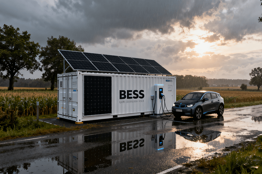 BESS Container for EU Mobile EV Charging Vans (1) BESS Container for EU Mobile EV Charging Vans