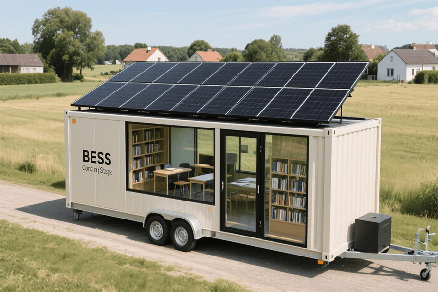 BESS Container for EU Mobile Libraries (1) BESS Container for EU Mobile Libraries