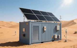 BESS Container for EU Remote Weather Stations