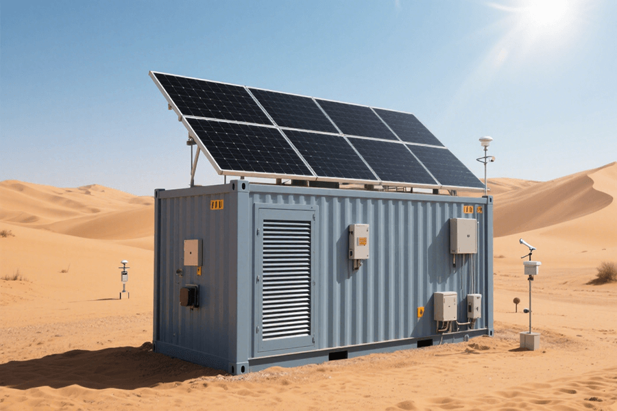 BESS Container for EU Remote Weather Stations (1) BESS Container for EU Remote Weather Stations