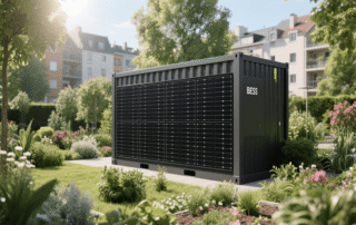 BESS Container for EU Urban Community Gardens
