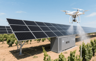 BESS Container for EU Vineyard