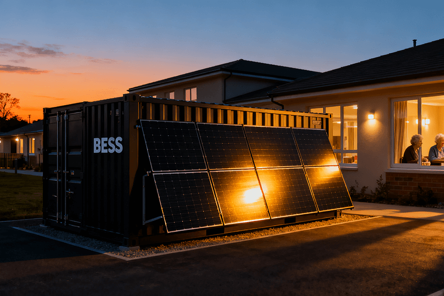 BESS Container for European Senior Care Communities BESS Container for European Senior Care Communities