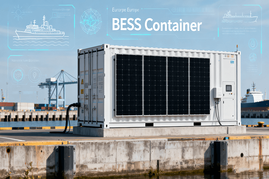 BESS Container for Shore Power (1) BESS Container for Shore Power