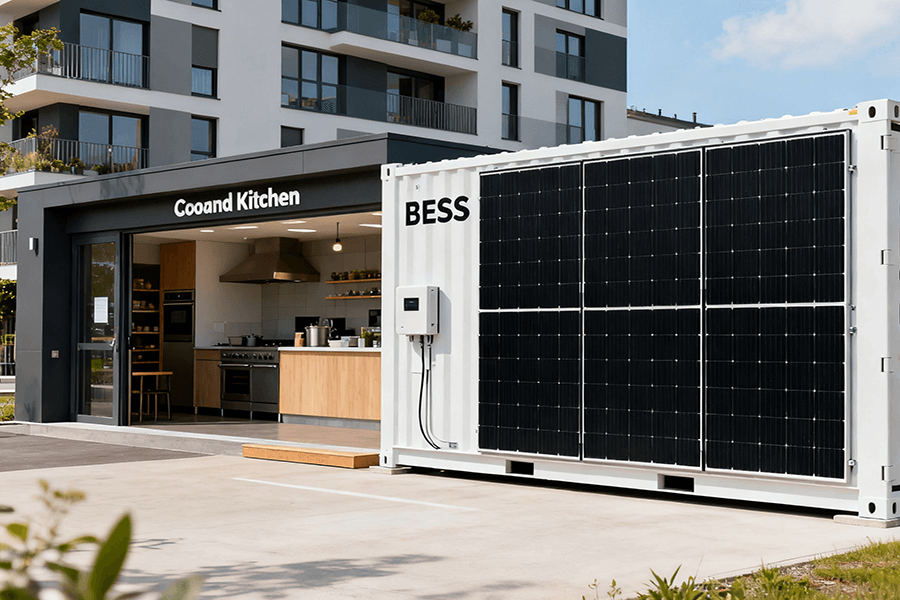 BESS Container for European Alpine Ski Rescue Stations