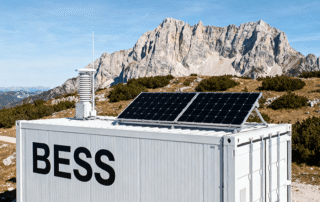 BESS Container for European Alpine Weather Stations