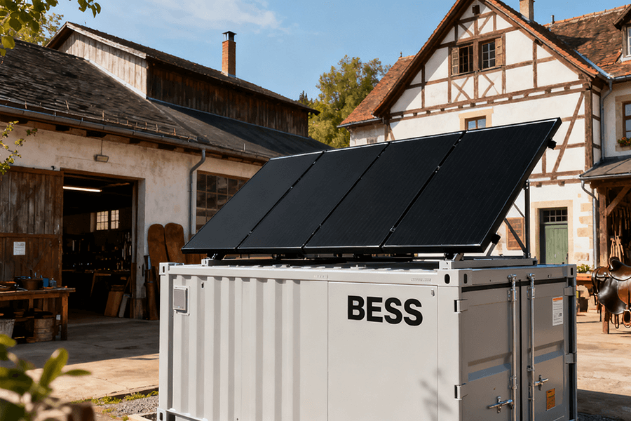 BESS Container for European Artisanal Leather Workshops (1) BESS Container for European Artisanal Leather Workshops