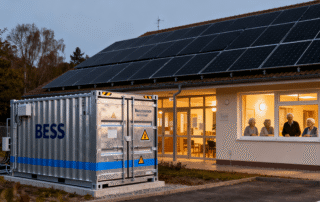 BESS Container for European Community Senior Activity Centers