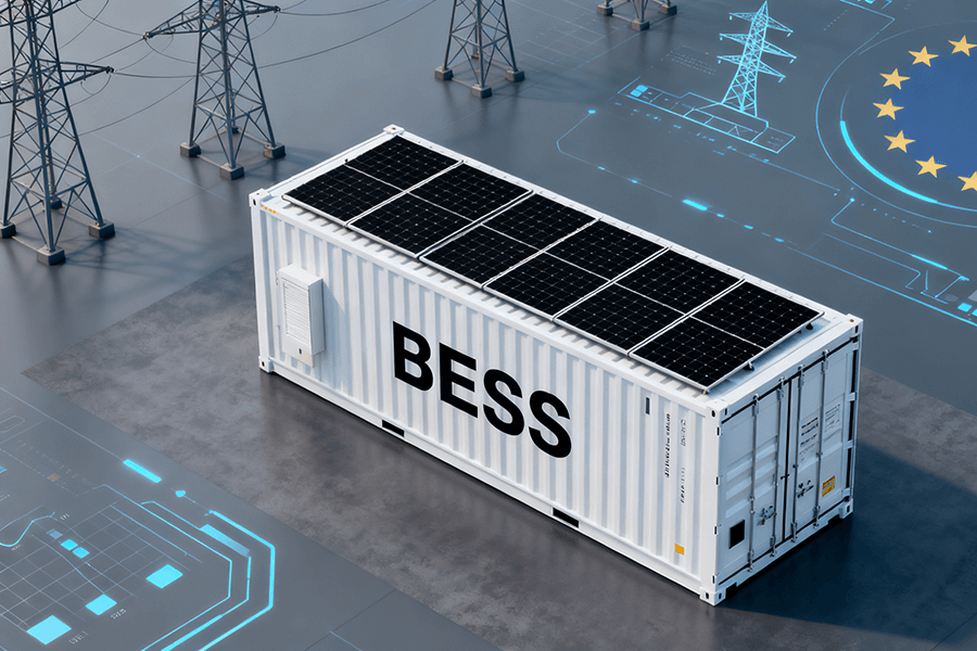 BESS Container in EU Grid Black Start Services