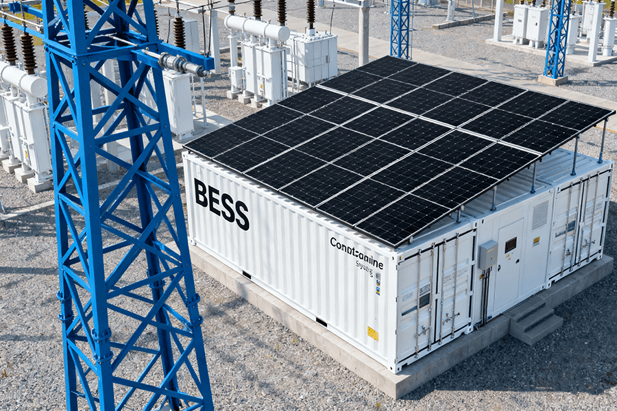 BESS Container in EU Grid Power Flow Control