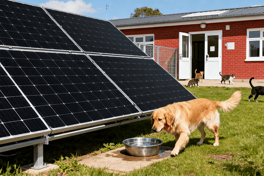 BESS Containers for European Community Animal Shelters