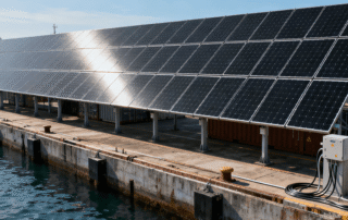 BESS Container Port Shore Power