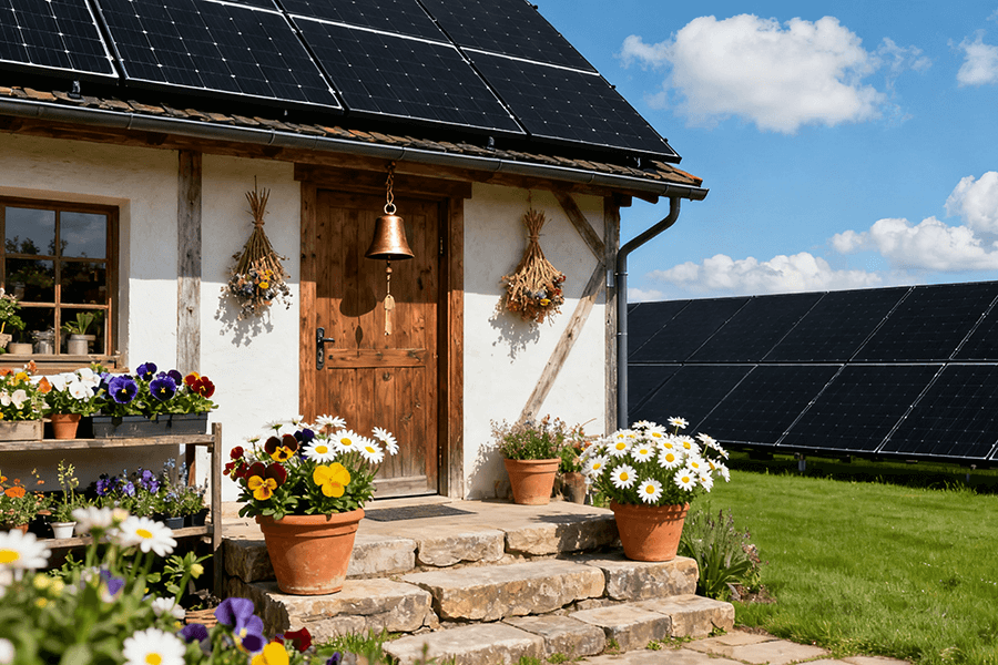 BESS Container for European Artisanal Floral Workshops