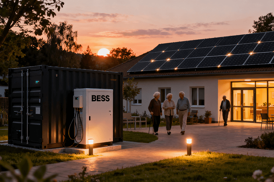 BESS Container for European Community Senior Day Care Centers