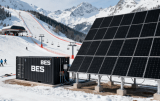 BESS Container for European Mountain Cross-Country Ski Bases