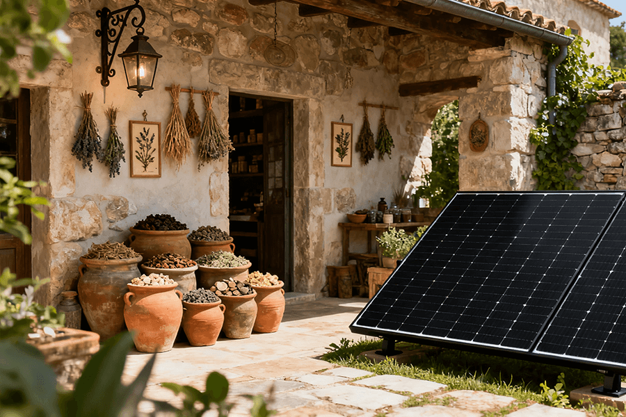 BESS Containers for European Artisanal Aromatherapy Workshops