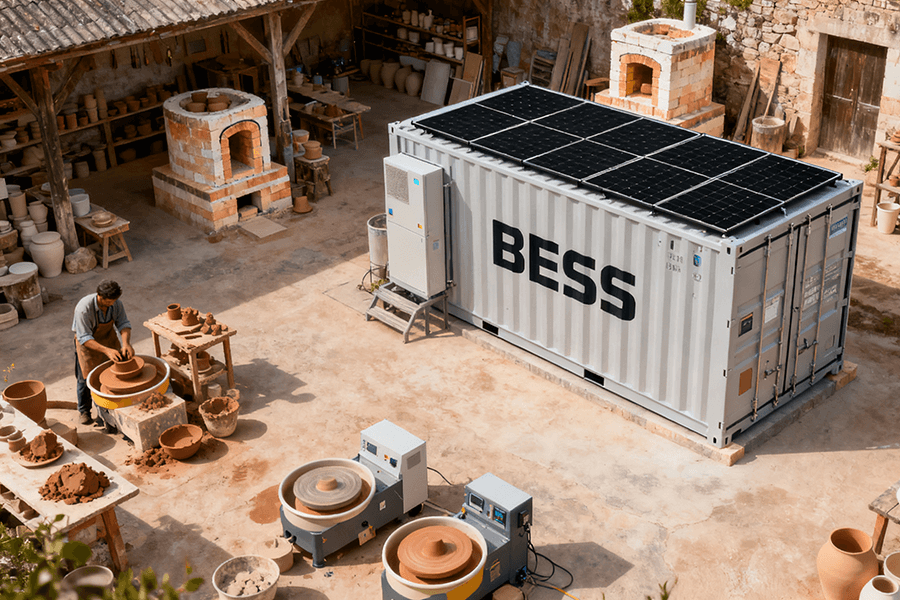 BESS Containers for European Artisanal Ceramic Workshops