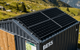 BESS Containers for European Mountain Hiking Guide Stations