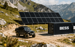 BESS Containers for European Mountain Off-Road Bases