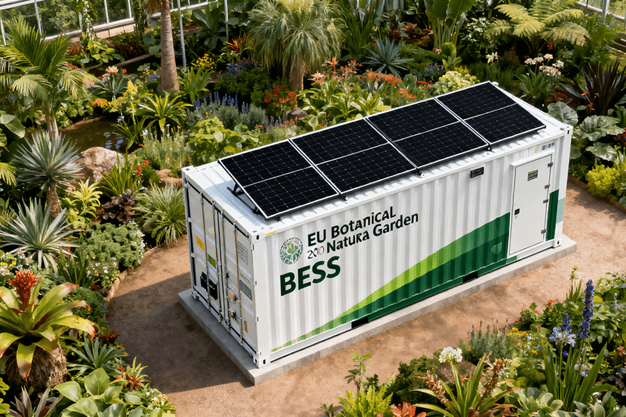 EU Botanical Garden BESS Container
