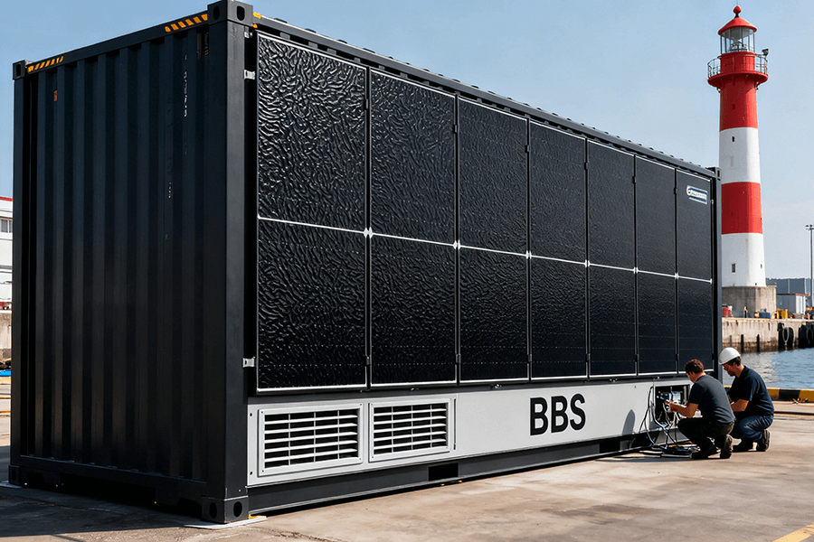 European Port BESS Container: