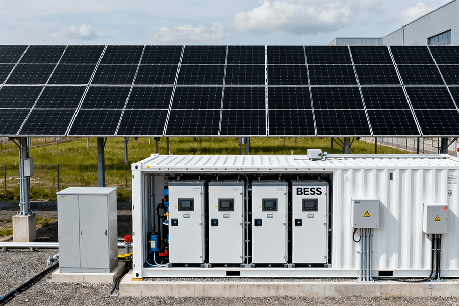 Industrial Microgrid BESS Container Europe