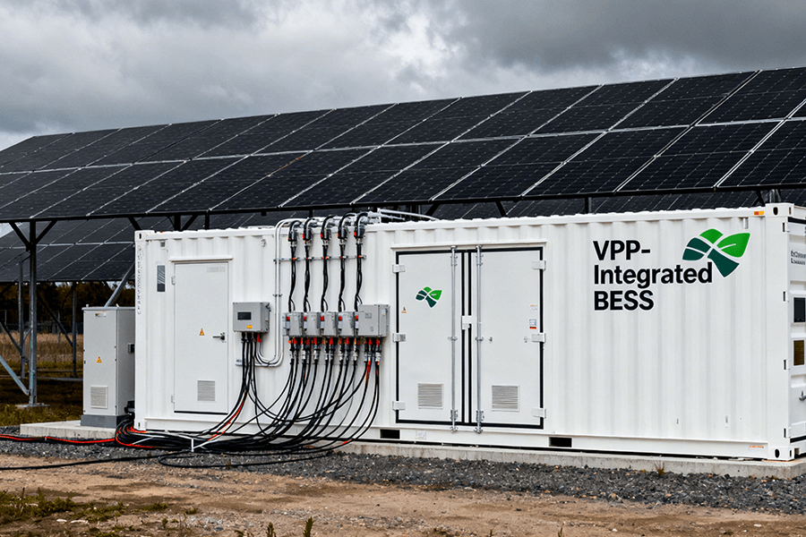 VPP-Integrated BESS Container Europe