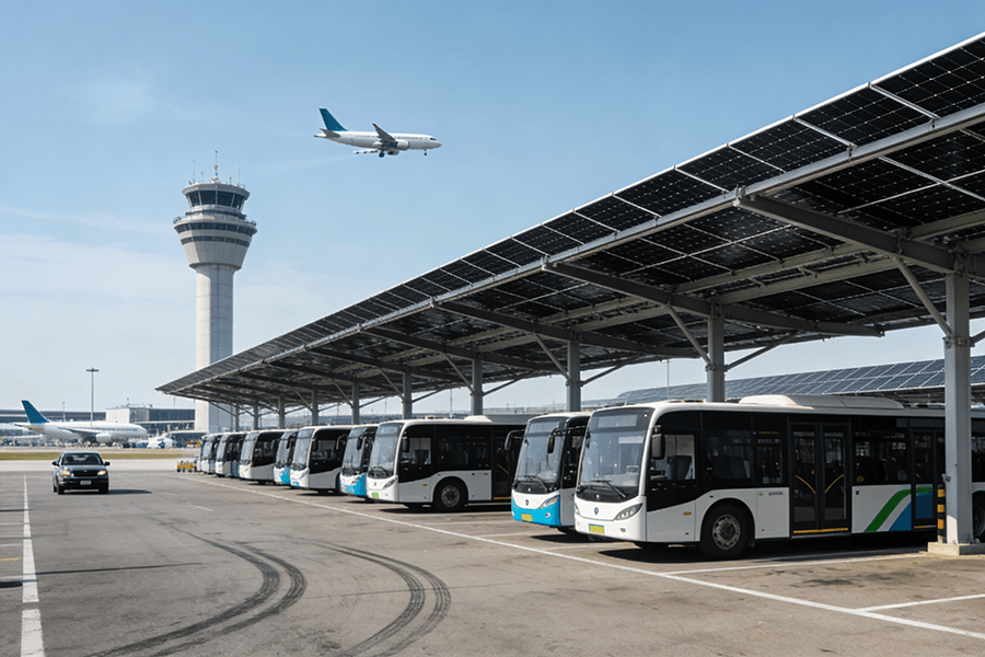 Airport Decarbonization BESS Container Europe