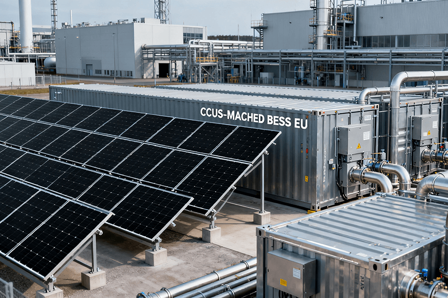 CCUS-Matched BESS Container EU