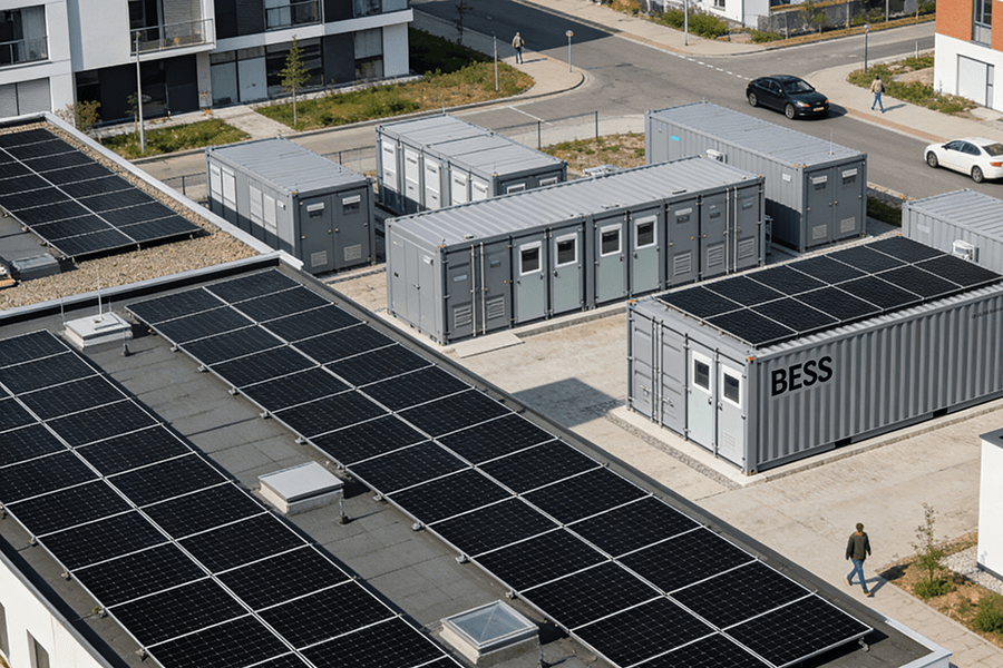 C&I Tariff Optimization BESS Container Europe