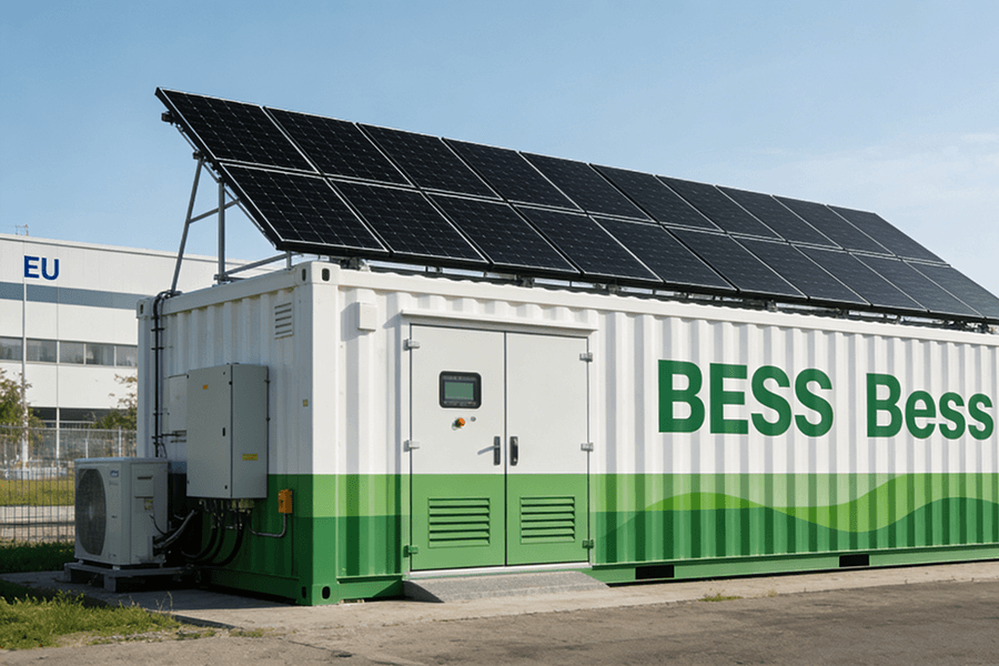 EU Green Building BESS container