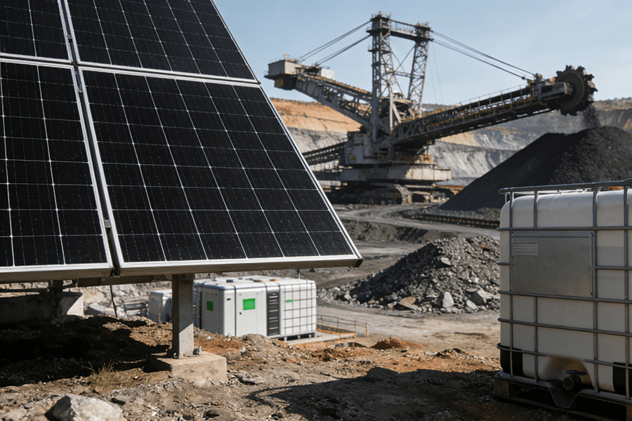 EU Mining Decarbonization BESS Container