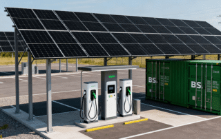 EV Charging Hub BESS Container Europe