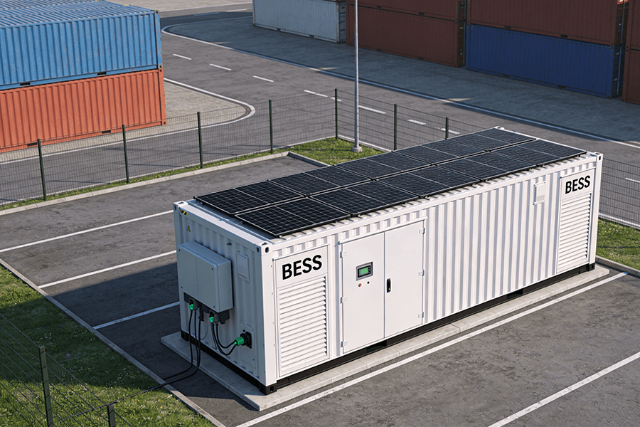 European Logistics Park BESS Container