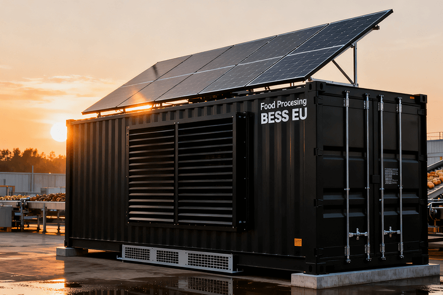 Food Processing BESS Container EU