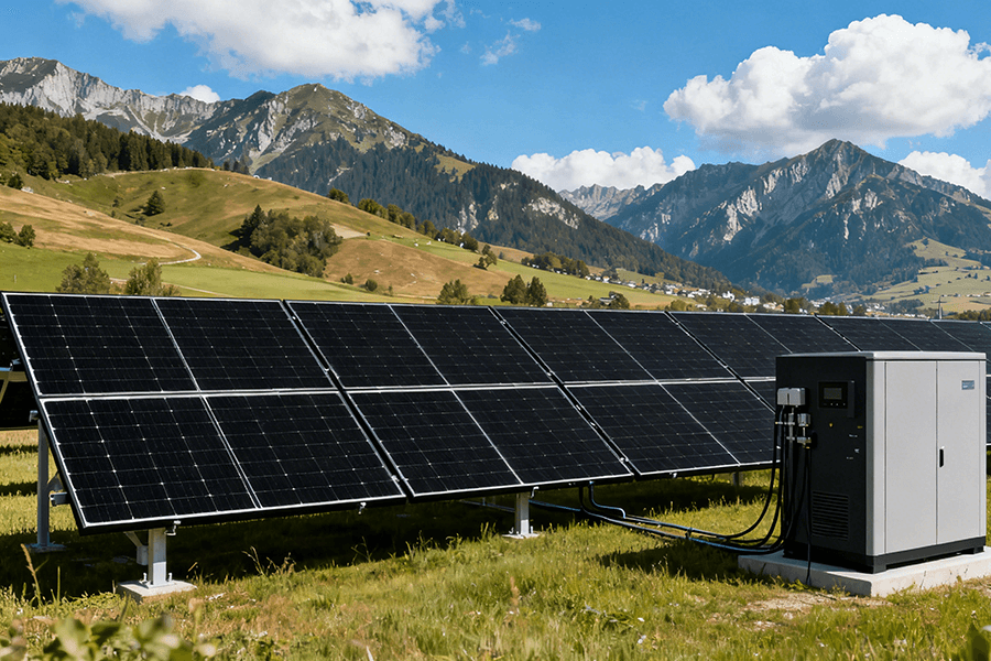 Grid Virtual Inertia BESS Container Europe