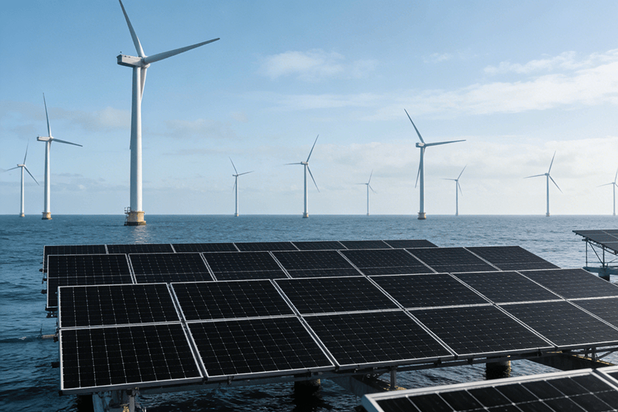 Offshore Wind BESS Container Europe