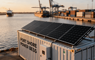 Port Shore Power BESS Container Europe