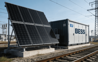 Railway Electrification BESS Container EU